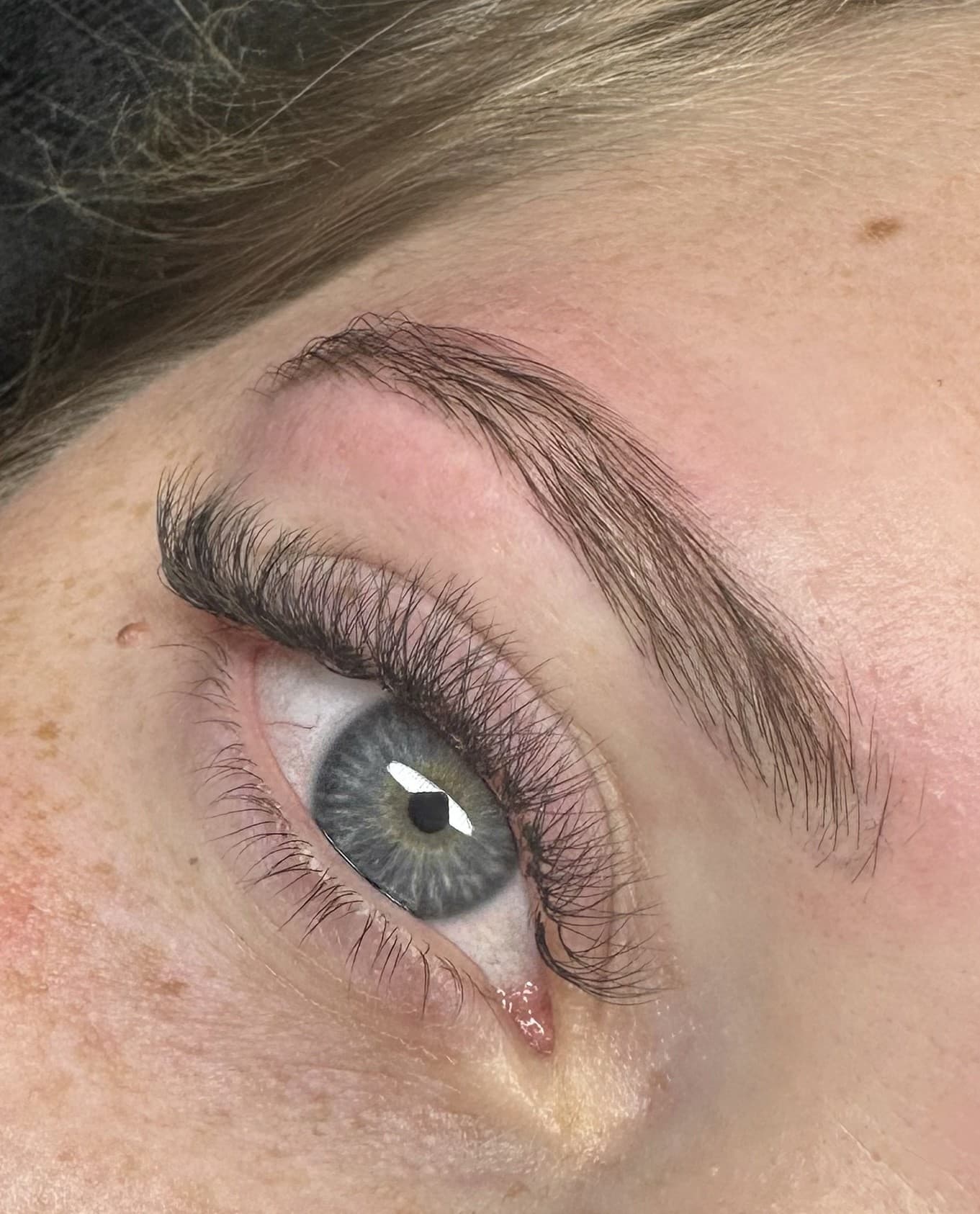 Wimpernverlängerung Ergebnis